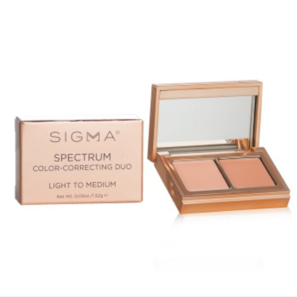 Sigma spectrum color correcting cream Duo light to medium 0.05 oz 1.52g